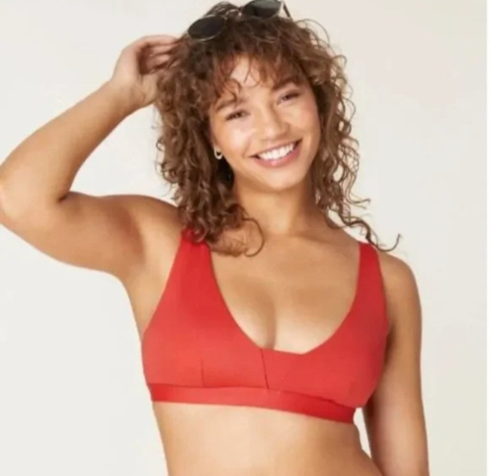 Andie Swim The Tahiti Top in Chili Pepper